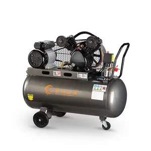 Super Kwaliteit 3hp 2.2kw 0.8bar 116psi 100l 200l Elektrische Riemaandrijving 2-cilinder Luchtcompressor 8 Bar Thuisgebruik Concurrerende Prijs