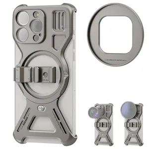 <span class=keywords><strong>NEEWER</strong></span> PA067/PA068 Cage vidéo pour téléphone 15 <span class=keywords><strong>Pro</strong></span>/<span class=keywords><strong>Pro</strong></span> Max, Rig vidéo pour smartphone LiteArmor avec cadre métallique - Product Image 1