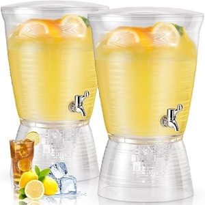 Wholesale Manufacture Modern Custom 3 Gallon Clear Acrylic <b>Drink</b> <b>Dispenser</b> with Custom Color Size for Countertop for Parties - Product Image 3