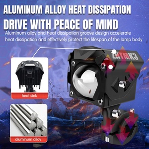 Xe máy Đèn sân khấu với DRL vượt đèn và nhấp nháy Led Đèn Pha <span class=keywords><strong>Mini</strong></span> lái xe đèn phụ trợ ánh sáng đèn sương mù bóng đèn - Product Image 5