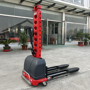 Batería Walkie <span class=keywords><strong>Stacker</strong></span> Carretilla elevadora 0,5 Ton <span class=keywords><strong>Auto</strong></span> Lift Self Loading Pallet <span class=keywords><strong>Stacker</strong></span> - Product Image 4