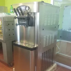 Machine pour la fabrication de crème glacée en acier inoxydable, service directe d'usine, pour faire de la glace souple