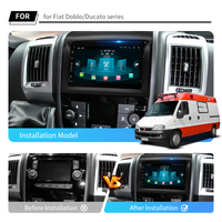 Autoradio Android dernière version pour Fiat Business Car Ducato/Doblo/Fiorino/Peugeot Boxer/Citroën Jumper Auto Stereo DVD Player