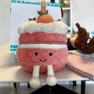 Poupées de princesse en peluche courte super douce rembourrées de coton PP pour filles, adolescentes et adultes – <span class=keywords><strong>Cadeau</strong></span> chantant pour anniversaire - Product Image 2