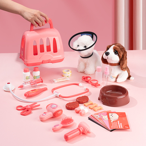 Jouets de docteur pour animaux de compagnie 2024, nouveaux jouets vétérinaires pour chiens, animaux de compagnie, enfants, kit de jeu de docteur pour enfants, jouet pour filles - Product Image 2