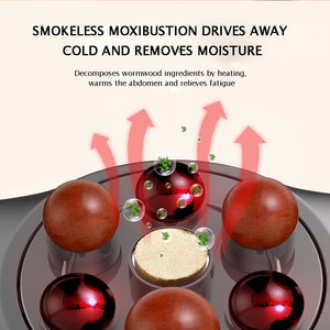 Cinturón de masaje eléctrico para el cuidado del cuerpo, máquina masajeadora infrarroja para el abdomen con calor para la relajación de la comodidad dirigida a la cintura - Product Image 5