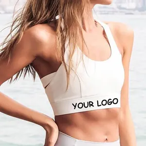 High Quality Adorable Design Breathable Sexy Crisscross Back Gym Sport Bra for Women