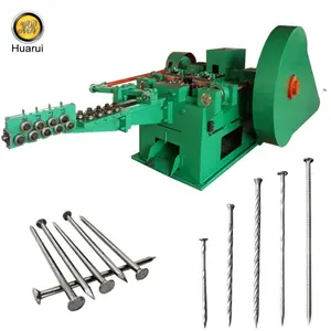 Kenya 1-6 Inch Nail Making Machine Low Noise Iron Nail Making Machine