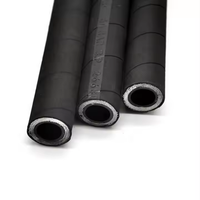Tuyau d'huile tressé flexible haute température en caoutchouc de silicone avec tuyau d'air en tube tressé en coton avec service de traitement de coupe