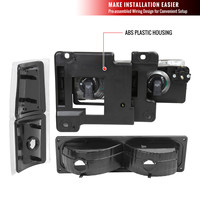 Neue LED-Autolampe für 1994-1998 Chevrolet Silverado 1500/2500/3500/Tahoe/Suburban/C10 Scheinwerfer Stoßstangenlichter DOT-Zertifiziert 55W