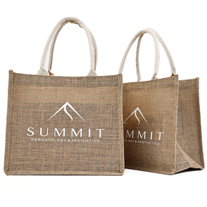 Borsa <span class=keywords><strong>da</strong></span> donna personalizzata in tessuto di lino portatile con Tote bag riutilizzabile con borsa <span class=keywords><strong>da</strong></span> <span class=keywords><strong>viaggio</strong></span> Casual Festival - Product Image 1