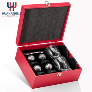 10 Unzen Kristall-Whiskey-Glas-Set altmodisch Twist-Cocktails schottischer Bourbon Whiskey-Glas Geschenkbox-Set für Männer Vater-Geburtstag