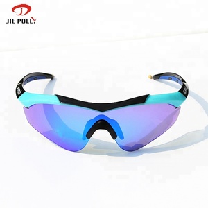 3 lentilles Polarisées Jambe Amovible En Plein Air Sport UV400 <span class=keywords><strong>Motard</strong></span> Cycle Lunettes De Soleil - Product Image 1