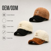 Casquette de baseball unisexe en velours épais coupe-vent thermique pour la course en plein air, le camping et les sports d'hiver – Vente en gros ODM