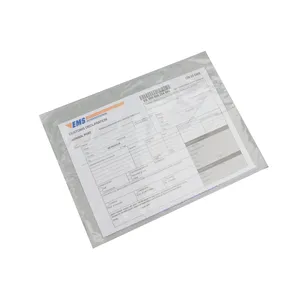 Fedex DHL透明塑料自粘运输标签包装信封袋