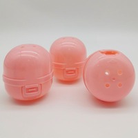 2025 Super septembre Gashapon jouet en plastique Capsule oeuf jouet promotionnel 6.5cm petite boule de Gacha en plastique pour distributeur automatique de Capsule
