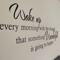 Vinilo Decorativo Removible con Frases Motivadoras, Citas Inspiradoras para la Oficina, Calcomanías de Vinilo de PVC para Decoración del Hogar