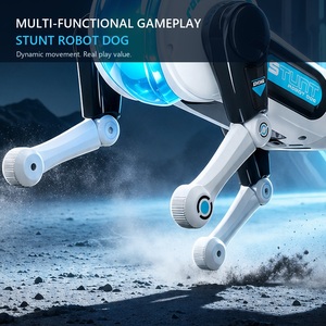 <span class=keywords><strong>Robot</strong></span> <span class=keywords><strong>Chien</strong></span> Télécommandé Interactif : <span class=keywords><strong>Danse</strong></span>, Chant, Interaction Vocale, Compagnon Émotionnel, Réduction de Bruit IA, Type-C - Product Image 2