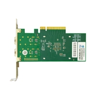 PCIe 10g Tarjeta de red Fot Server Dual Port Fiber 10 Gigabit Ethernet Adapter con Intel 82599es Chip Networking Products NIC