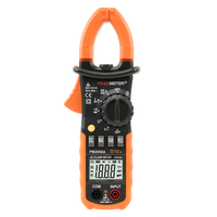 2000 Hitungan Tampilan LCD Penjepit Multimeter Kontinuitas Diode Pengujian dengan Rentang Otomatis/Manual Amperimetra