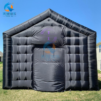 Cabine gonflable commerciale de cube de lumière de LED pour des événements extérieurs