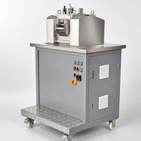 Máquina Peletizadora de Plástico, Mezcladora Automática de Doble Rodillo, Granuladora de Compuestos con Rotación Automática, CE ISO