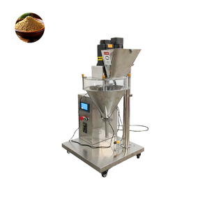 Small Batch Powder Filling SHigh Precision Rotary Auger Coffee Bean Quantitative Filling Machine - Product Image 1