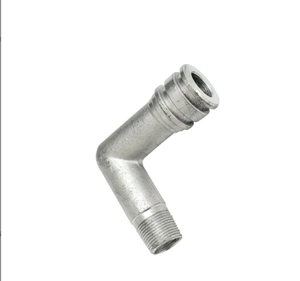 Coude d'air en acier tressé anti-vibration pour une distribution de pression stable - Product Image 1