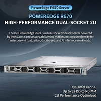   Server PowerEdge R670 1U Single Socket dengan Intel Xeon 6 CPU dan DDR5 untuk AI