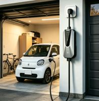 Putainen XT Series Portable EV Charger 7.4kW 32A Tipe 2 dengan Layar untuk Perjalanan dan Penggunaan Sehari-hari