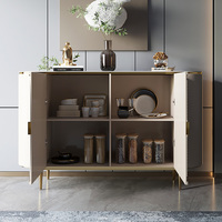 Buffet en ardoise moderne, table pour console, meubles de luxe, armoire à manger, prévente