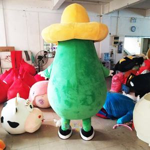 Haute qualité fruits <span class=keywords><strong>avocat</strong></span> mascotte Costume personnalisé Anime Cosplay Mascottes <span class=keywords><strong>déguisement</strong></span> carnaval Halloween Traje - Product Image 3