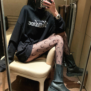 사용자 정의 브랜드 로고 gg 패션 망사 럭셔리 스타킹 레이디 레터 인쇄 메쉬 스타킹 여성의 디자인 팬티 스타킹 인기 - Product Image 3