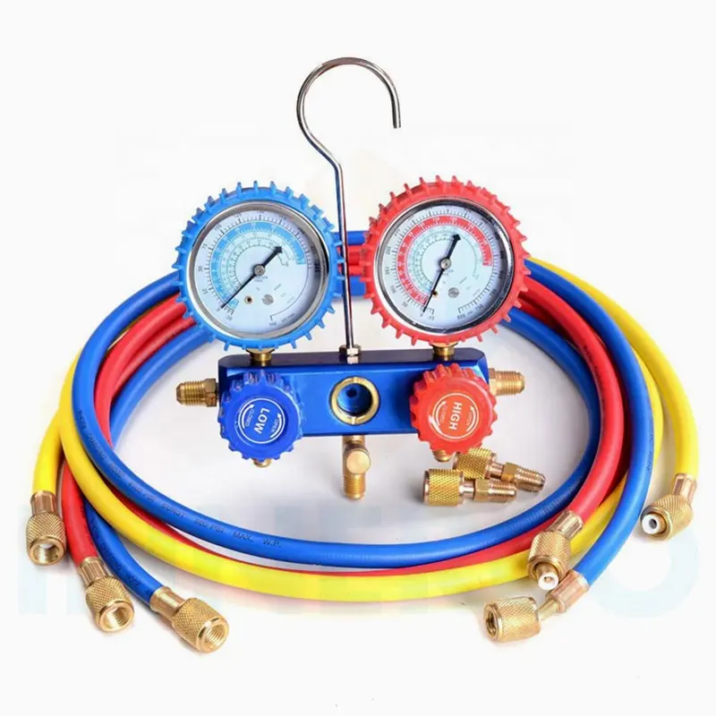 Air Conditioner Parts Double Manifold Gauge