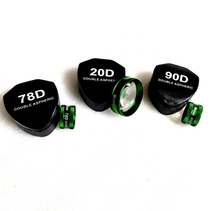 เลนส์อะสเฟอริกคู่ 20D 78D 90D สำหรับชุดอุปกรณ์ตรวจวัดสายตา สำหรับอุปกรณ์การแพทย์ด้านจักษุวิทยา ขายส่ง - Product Image 1