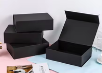 Boîte rigide en carton personnalisée de haute qualité avec logo, emballage personnalisé, boîte pliante magnétique pour vêtements, boîte cadeau pliante