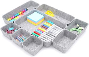 Xu Hướng Sản Phẩm <span class=keywords><strong>2025</strong></span> <span class=keywords><strong>New</strong></span> Arrivals Hot Cảm Thấy Văn Phòng Ngăn Kéo Tổ Chức Sâu Thùng Vẽ Tổ Chức Cảm Thấy Lưu Trữ <span class=keywords><strong>Bin</strong></span> - Product Image 6