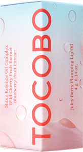 TOCOBO Juicy Berry Huile pour les lèvres repulpantes 15 Coral Soda pour un brillant hydratant avec une teinte de baies juteuses Soin naturel longue durée pour les lèvres - Product Image 3