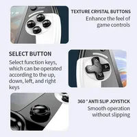Consola de Juegos Retro X9 de 5.5 Pulgadas HD, Consola de Juegos Portátil, Reproductor de Juegos Portátil, Mini Consola de Juegos Retro