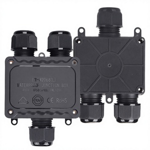 SAA TUV Certification IP68 Outdoor <b>Waterproof</b> <b>Junction</b> <b>Box</b> Y Type 1 In 2 Out Cable Connector For Lighting AP-M2068L-Y - Product Image 2