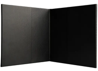 Porte-menu en cuir Crocs à faible MOQ, impression de logo personnalisé, livrets de menus, livre de menus de restaurant