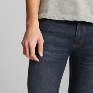 กางเกงยีนส์ทรงสกินนี่สีน้ำเงินเข้มสำหรับผู้ชาย สไตล์ลำลองสำหรับฤดูใบไม้ร่วง - Product Image 3