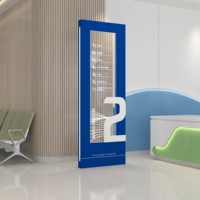 Panneaux directionnels lumineux à LED de couleur personnalisée, panneaux de signalisation intérieurs pour la navigation dans les bâtiments commerciaux