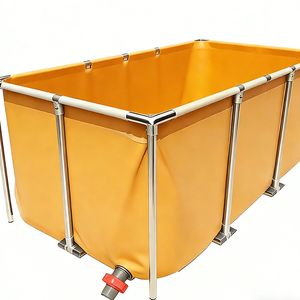 <span class=keywords><strong>บ่อ</strong></span>เลี้ยง<span class=keywords><strong>ปลา</strong></span><span class=keywords><strong>ขนาด</strong></span><span class=keywords><strong>ใหญ่</strong></span>โครงสร้างสแตนเลสพร้อมระบบเติมอากาศในตัว - Product Image 2