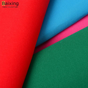 Tùy chỉnh màu sắc mềm 150D dệt <span class=keywords><strong>Twill</strong></span> 100% polyester <span class=keywords><strong>Twill</strong></span> gaberdine vải cho bảo hộ lao động vải - Product Image 2