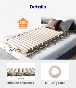 <span class=keywords><strong>Coussin</strong></span> de lit <span class=keywords><strong>médical</strong></span> <span class=keywords><strong>coussin</strong></span> <span class=keywords><strong>anti</strong></span>-escarres pression alternée matelas à air gonflable pompe électrique fournitures de thérapie de rééducation - Product Image 2