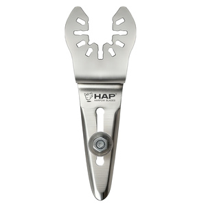 Accessoires pour outils <span class=keywords><strong>MultiMaster</strong></span>, lame de coupe droite en acier inoxydable avec butée de profondeur rigide, conception en Z pour des coupes nettes et lisses - Product Image 3