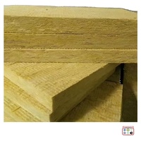 Panneau d'isolation murale en laine de roche carrée de style moderne 50 mm pour la protection extérieure contre la chaleur et le feu