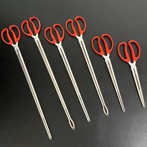 Pince à pêche <span class=keywords><strong>en</strong></span> acier inoxydable durable pour la pêche à la carpe <span class=keywords><strong>en</strong></span> lac, utilisation <span class=keywords><strong>en</strong></span> extérieur, ciseaux droits/courbes, attache <span class=keywords><strong>de</strong></span> loches, anguilles, crabes, poignée <span class=keywords><strong>de</strong></span> pêche - Product Image 4