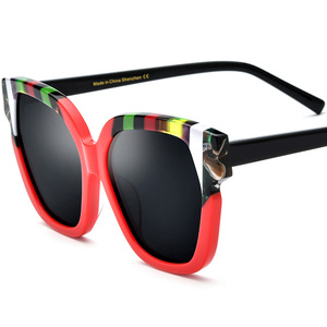 Nuovissimi occhiali da sole acetato Cat-eye Unisex <span class=keywords><strong>stella</strong></span> polarizzante buoni occhiali da guida - Product Image 6